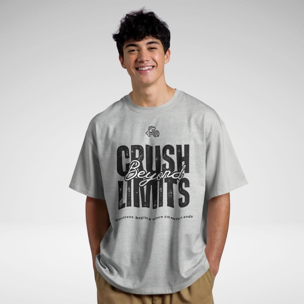 Crush Beyond Limits – Unisex Motivational T-Shirt