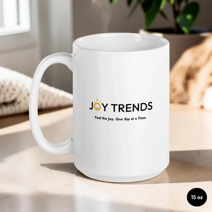 Plump, Proud, Purring – Cat Lover Mug 15 oz Back