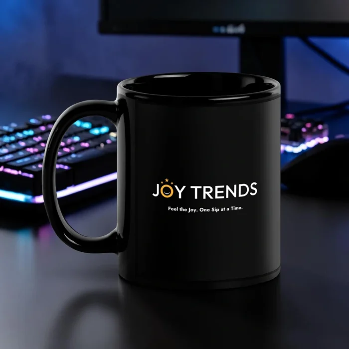 Eat Sleep Game Level Up Repeat 11oz Gaming Mug Back View