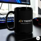 Born To Play. Built To Win. Gaming Mug 15 oz Back View