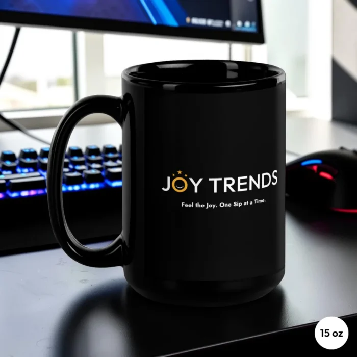 Born To Play. Built To Win. Gaming Mug 15 oz Back View