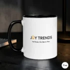 Crush Beyond Limits – Black Accent Motivational Mug 11 oz Back View