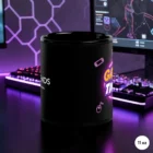 Game Time Neon 11 oz Gaming Mug Side View