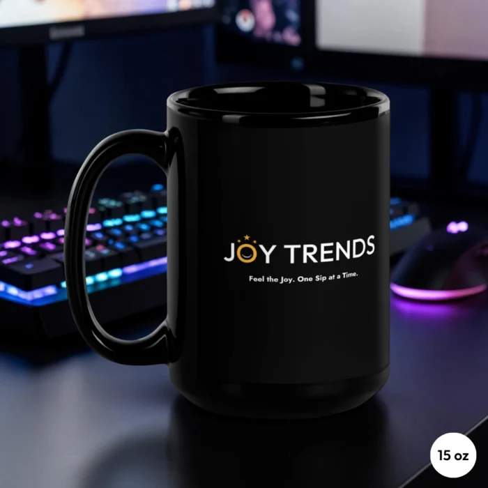 Game Time Neon 15 oz Gaming Mug Back View