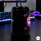 Game Time Neon 15 oz Gaming Mug Side View