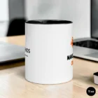 Make Today Count 11 oz Black Mug Side View