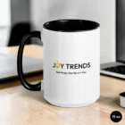 Make Today Count 15 oz Black Mug Back View