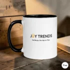 Never Ever Give Up – Daily Motivation Mug 11 oz Back View