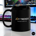 Locked In Black Glossy Mug 11 oz Back View