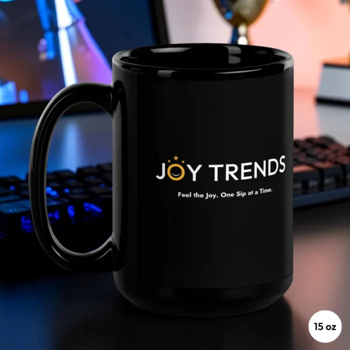 Victory is My Default Settings Gaming Mug 15 oz Back View